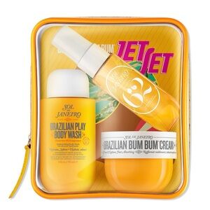 Sol de Janeiro Brazilian Play Body Wash Set - Yellow and White